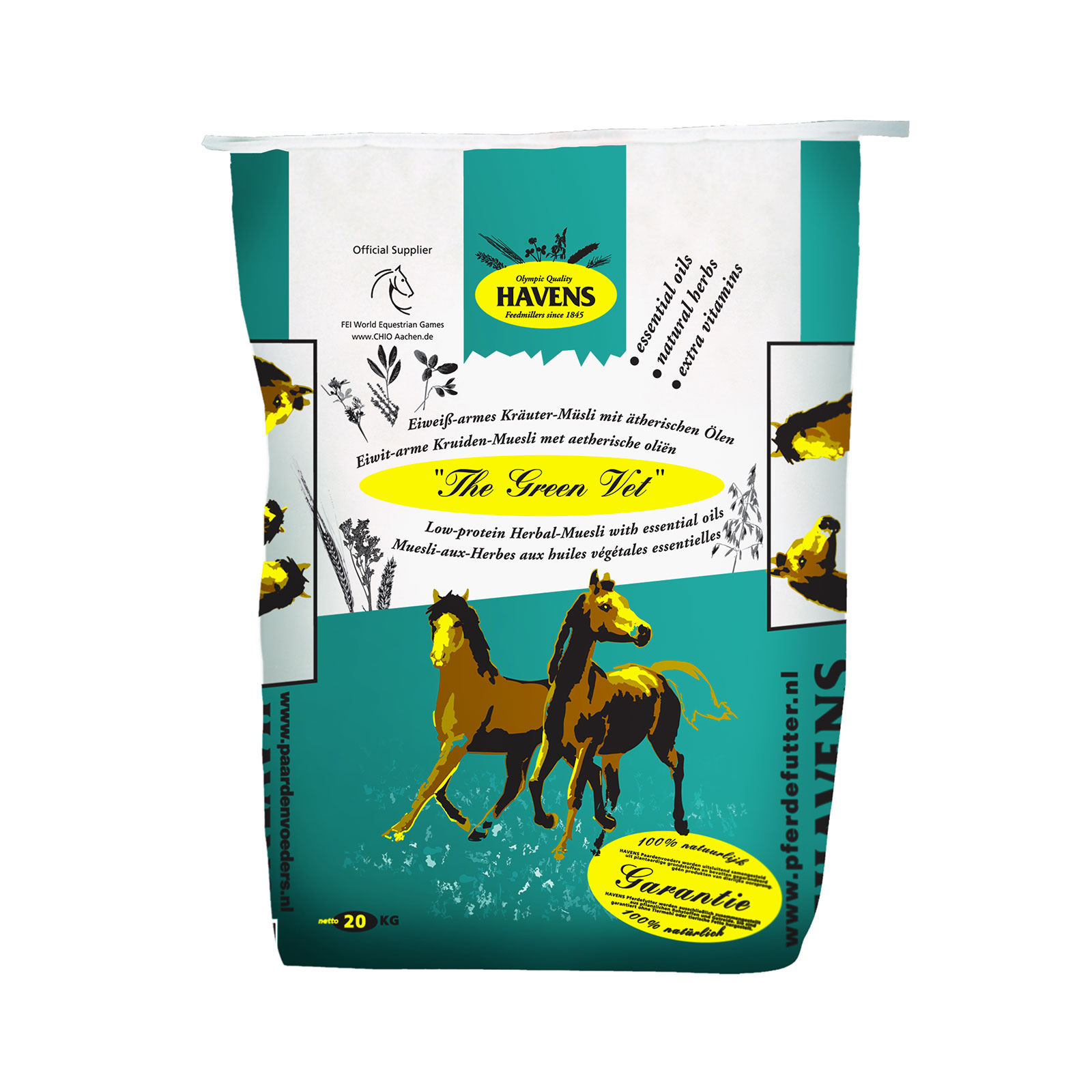 Green Vet Herbal Müsli 20kg - 